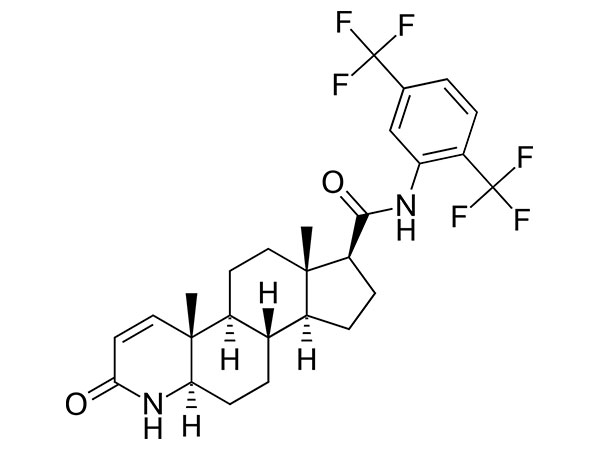 What does dutasteride do to the body?