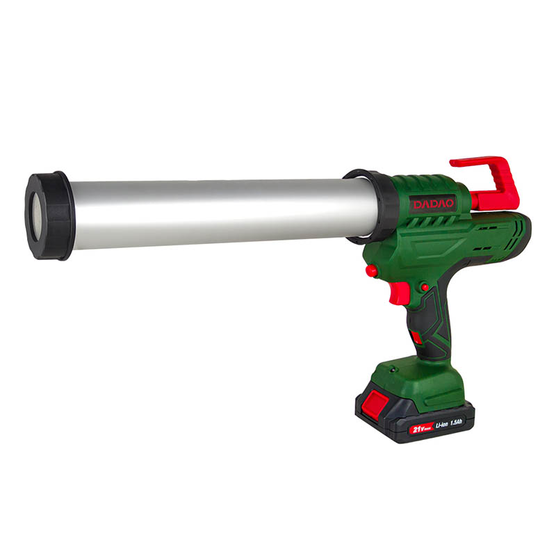 What does a thrust ratio on a caulk gun mean?